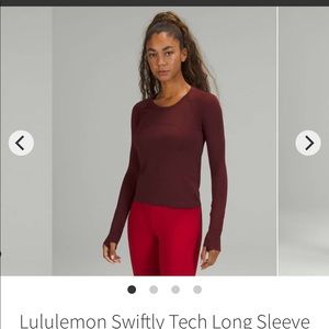 NWOT - Swiftly Race Length - Red Merlot